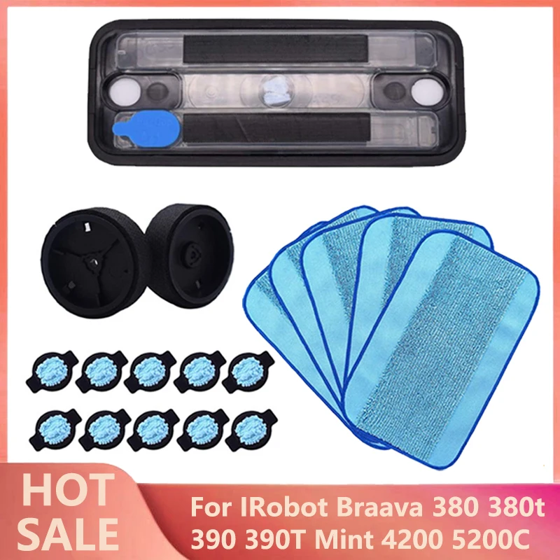 Колеса + 2 колесные шины/шины для iRobot braava 380 380t 320 390 381 390T Mint Plus 4200 5200C, запасные части
Колеса + 2 колесные шины/шины для iRobot braava 380 380t 320 390 381 390T Mint Plus 4200 5200C, запасные части