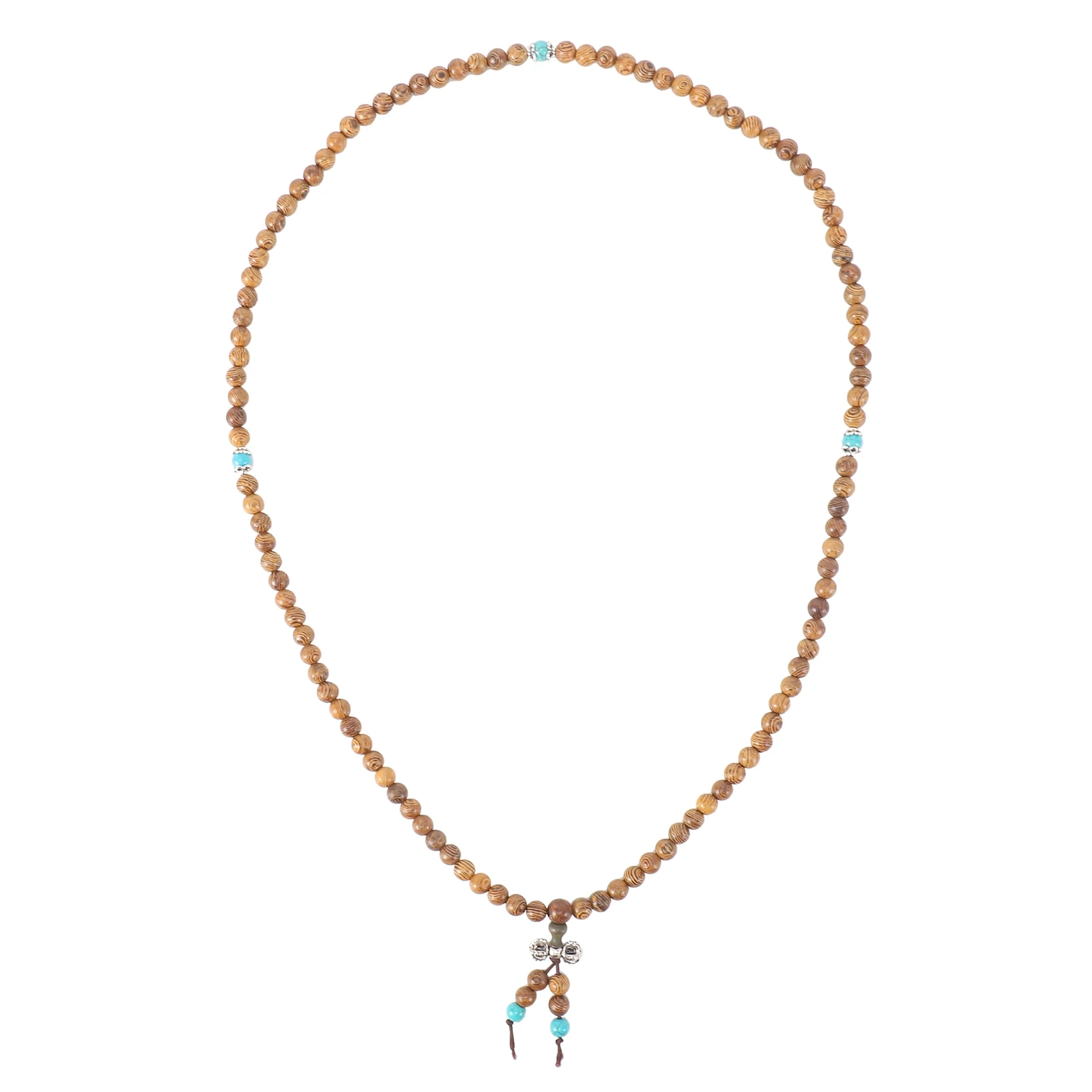 

NEW 108 Sandalwood Buddhist Buddha Meditation Prayer Bead Mala Bracelet Necklace
