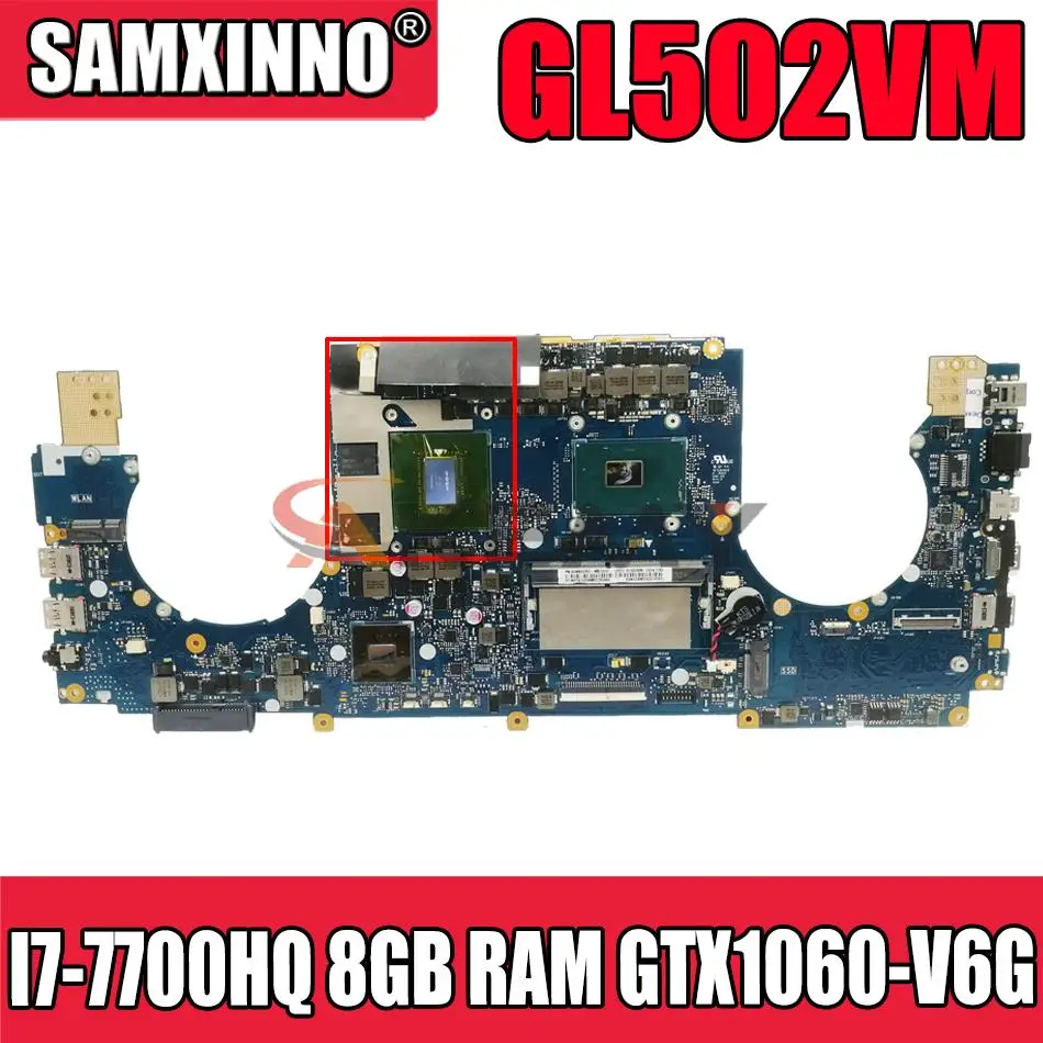 S5VM для ASUS ROG S5V GL502VML GL502VMK GL502VM материнская плата для ноутбука GL502VMZ материнская плата для ноутбука I7-7700HQ CPU 8GB RAM GTX1060-V6G
S5VM для ASUS ROG S5V GL502VML GL502VMK GL502VM материнская плата для ноутбука GL502VMZ материнская плата для ноутбука I7-7700HQ CPU 8GB RAM GTX1060-V6G