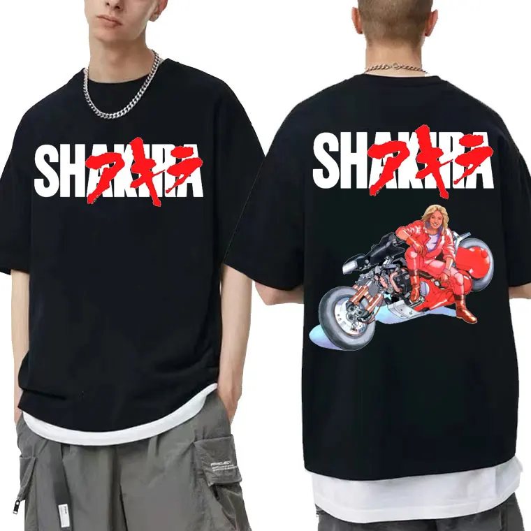 Manga Tokoyo Fashion Harajuku Graphic Men Women Tshirt Tops Anime Cartoon Style Shakira Akira Shotaro Kaneda Motorcycle T-shirt
Manga Tokoyo Fashion Harajuku Graphic Men Women Tshirt Tops Anime Cartoon Style Shakira Akira Shotaro Kaneda Motorcycle T-shirt