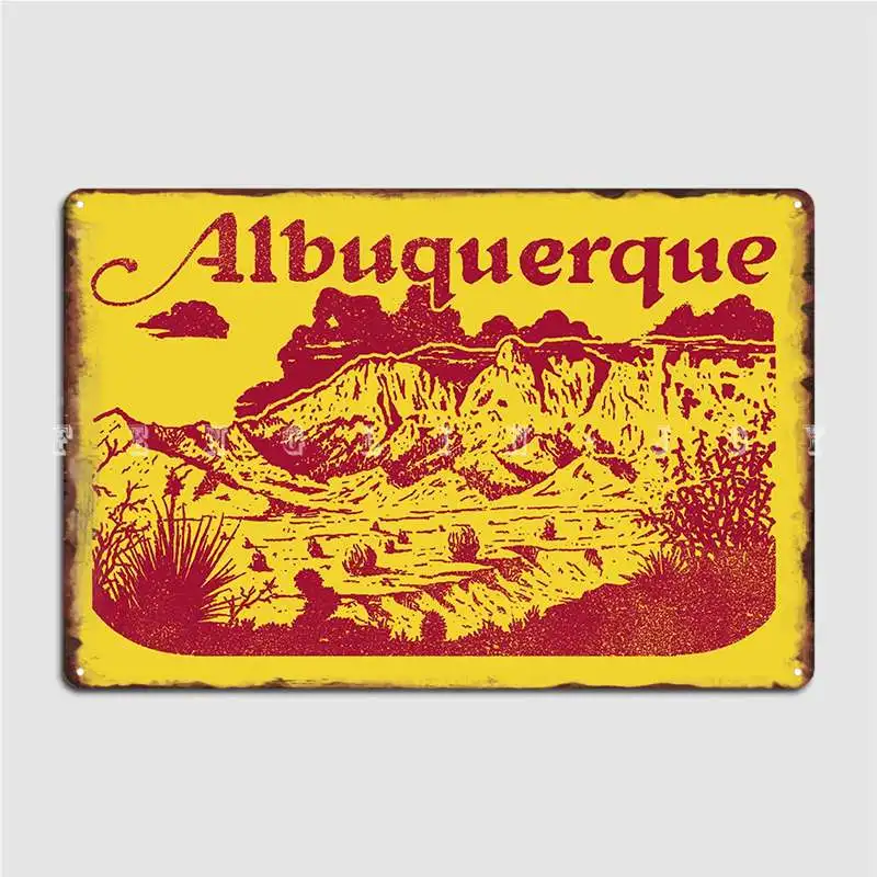 Albuquerque Metal Sign Garage Decoration Vintage Wall Cave Club Bar Tin Sign Posters
Albuquerque Metal Sign Garage Decoration Vintage Wall Cave Club Bar Tin Sign Posters