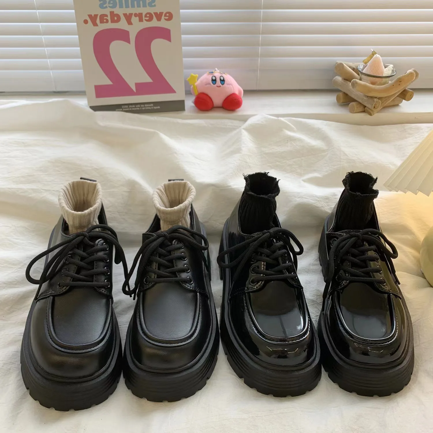 Womens Derby Shoes Female Footwear Clogs Platform Autumn British Style Black Flats Leather Summer Dress Creepers Fall Preppy Ret
Womens Derby Shoes Female Footwear Clogs Platform Autumn British Style Black Flats Leather Summer Dress Creepers Fall Preppy Ret