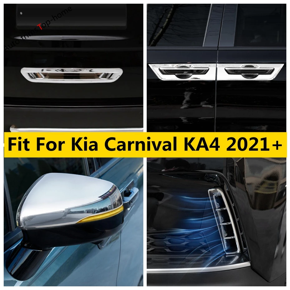 ABS Chrome Front Foglight Lamp Frame Handle Bowl Rearview Mirror Cap Cover Trim For Kia Carnival KA4 2021 2022 Car Accessories
ABS Chrome Front Foglight Lamp Frame Handle Bowl Rearview Mirror Cap Cover Trim For Kia Carnival KA4 2021 2022 Car Accessories