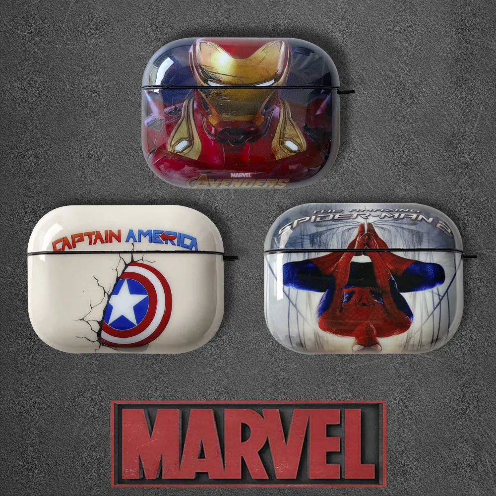 2022 HD Marvel Case for Airpods Pro 1/2/3 Cover Protective Earphone Cases Headphones Funda Protective for Airpods Co
2022 HD Marvel Case for Airpods Pro 1/2/3 Cover Protective Earphone Cases Headphones Funda Protective for Airpods Co