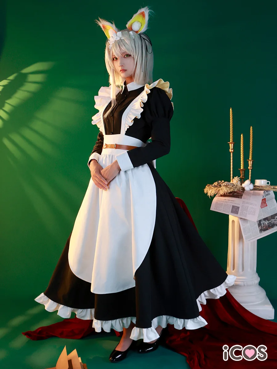 The Game Arknights cos ケルシー Kaltsit Maid outfit Activity Sir, your coffee Game Skin Cosplay Costume set Y
The Game Arknights cos ケルシー Kaltsit Maid outfit Activity Sir, your coffee Game Skin Cosplay Costume set Y