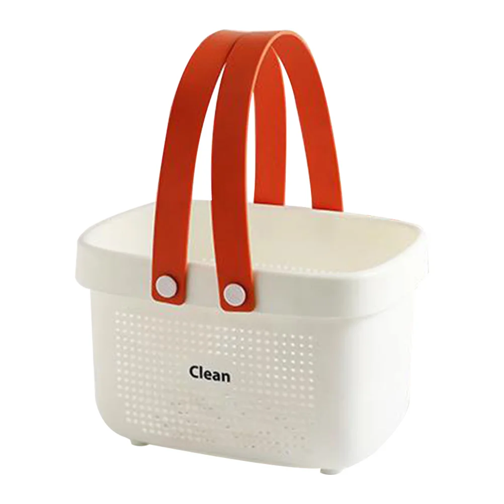 Handle Bath Basket Portable Shower Basket Handheld Toiletry Basket Hollow-out Bathroom Basket
Handle Bath Basket Portable Shower Basket Handheld Toiletry Basket Hollow-out Bathroom Basket