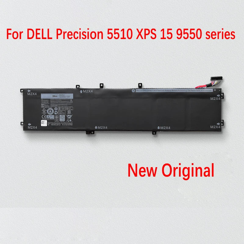4GVGH New Laptop Battery For DELL Precision 5510 XPS 15 9550 series 1P6KD T453X 11.4V 84WH +Tracking Number
4GVGH New Laptop Battery For DELL Precision 5510 XPS 15 9550 series 1P6KD T453X 11.4V 84WH +Tracking Number