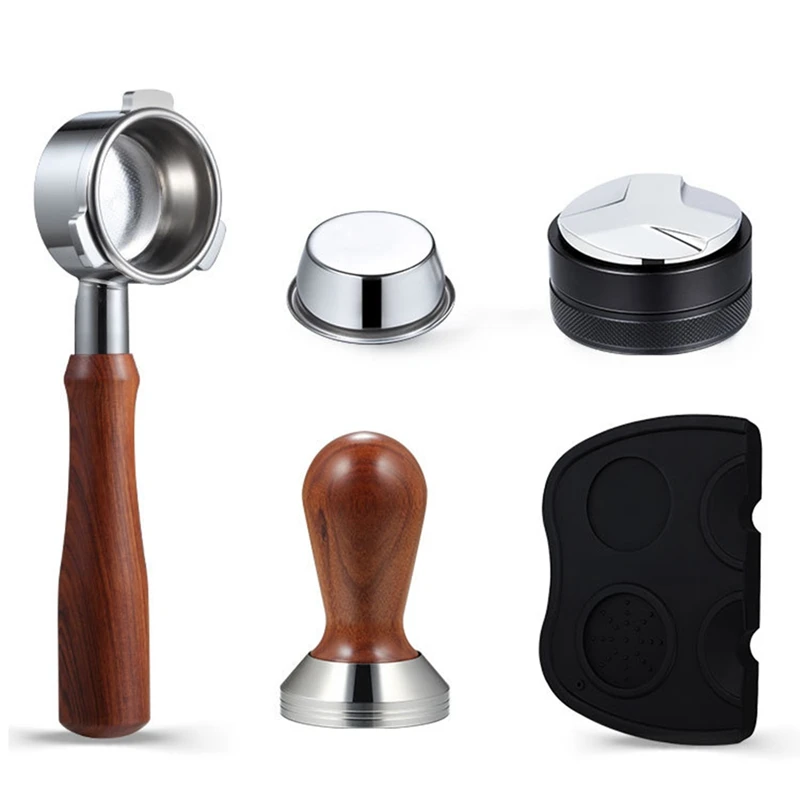 54MM For Breville 8 Series Wood Handle Stainless Steel Coffee Espresso Machine Set Of 5
54MM For Breville 8 Series Wood Handle Stainless Steel Coffee Espresso Machine Set Of 5