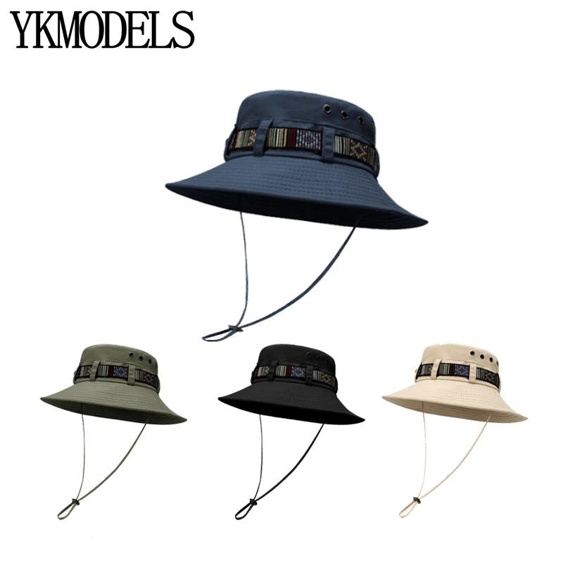 Summer Tactical Hat Boonie Sunscreen Military Outdoor Sports Hunting Hiking Fishing Bucket Hat Breathable Panama Cap Men Women
Summer Tactical Hat Boonie Sunscreen Military Outdoor Sports Hunting Hiking Fishing Bucket Hat Breathable Panama Cap Men Women