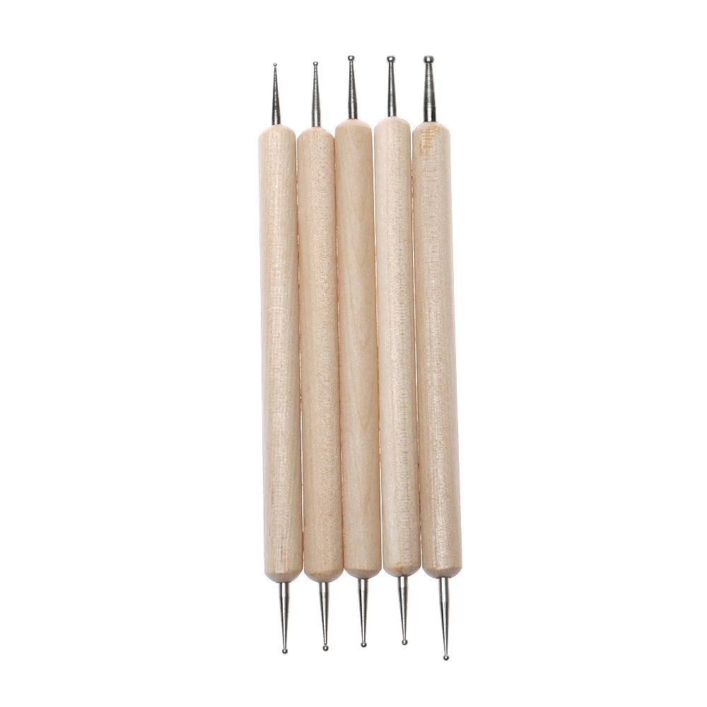 2022 New 5pcs 2 Way Wooden Dotting Pen Marbleizing Tool Nail Art Diy Dot Doting Tool Girl
2022 New 5pcs 2 Way Wooden Dotting Pen Marbleizing Tool Nail Art Diy Dot Doting Tool Girl