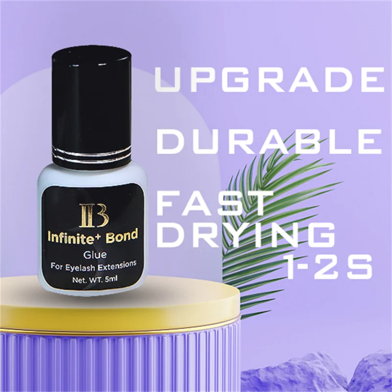 

Upgrade IB Glue Fast Dry 1-2s Eyelash Extensions Glue Durable Original Korea IB Infinite Plus Bond Adhesive Custom Private Label