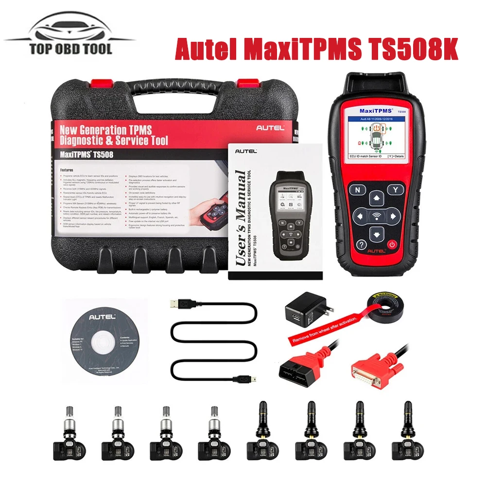 Autel MaxiTPMS TS508K автомобильный диагностический инструмент TPMS датчик MX-Sensor инструмент для ремонта шин активация/сброс/переучить автомобильный программатор 
Autel MaxiTPMS TS508K автомобильный диагностический инструмент TPMS датчик MX-Sensor инструмент для ремонта шин активация/сброс/переучить автомобильный программатор
