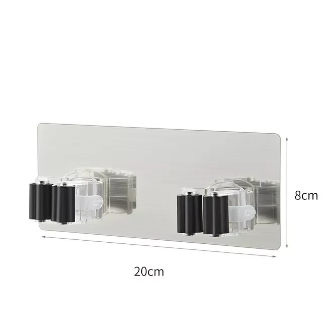 Multi-Purpose Hooks Wall Mounted Mop Organizer Holder RackBrush Broom Hanger Hook Kitchen Bathroom Strong Hooks
Multi-Purpose Hooks Wall Mounted Mop Organizer Holder RackBrush Broom Hanger Hook Kitchen Bathroom Strong Hooks