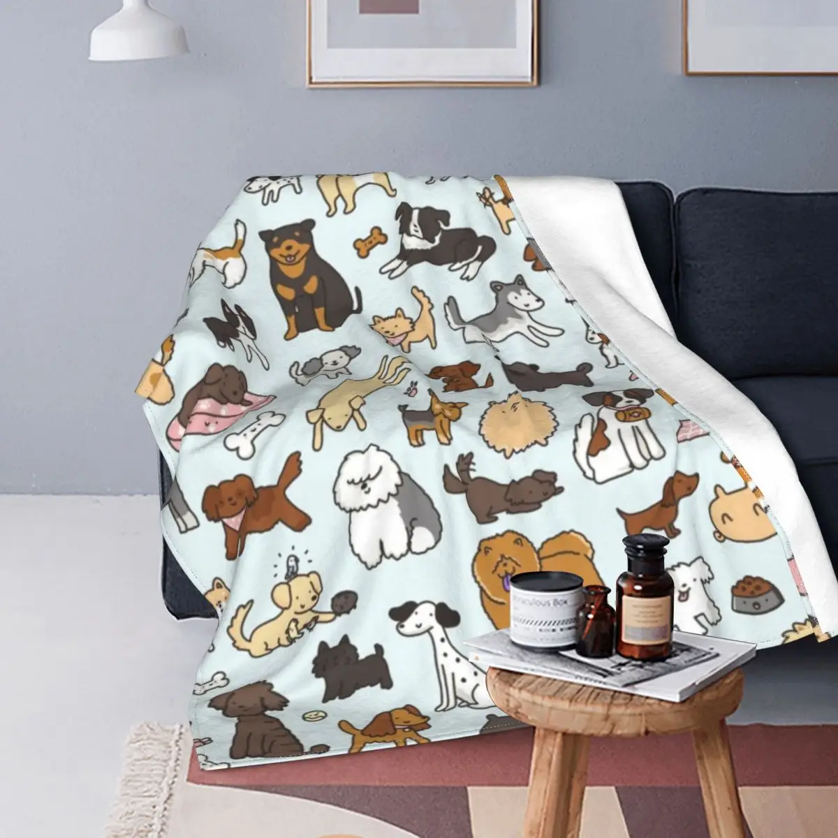 Doggy Doodle Blanket Dog Animal Pet Furry Fleece Blanket Car Super Soft Fashion Bedspread
Doggy Doodle Blanket Dog Animal Pet Furry Fleece Blanket Car Super Soft Fashion Bedspread