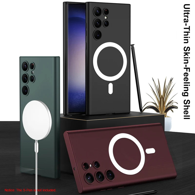 For Samsung Galaxy S23 Ultra Case GKK Magnetic Light Luxury Business PC TPU Ultra-thin Skin-feeling Cover For Galaxy S23 Plus
For Samsung Galaxy S23 Ultra Case GKK Magnetic Light Luxury Business PC TPU Ultra-thin Skin-feeling Cover For Galaxy S23 Plus