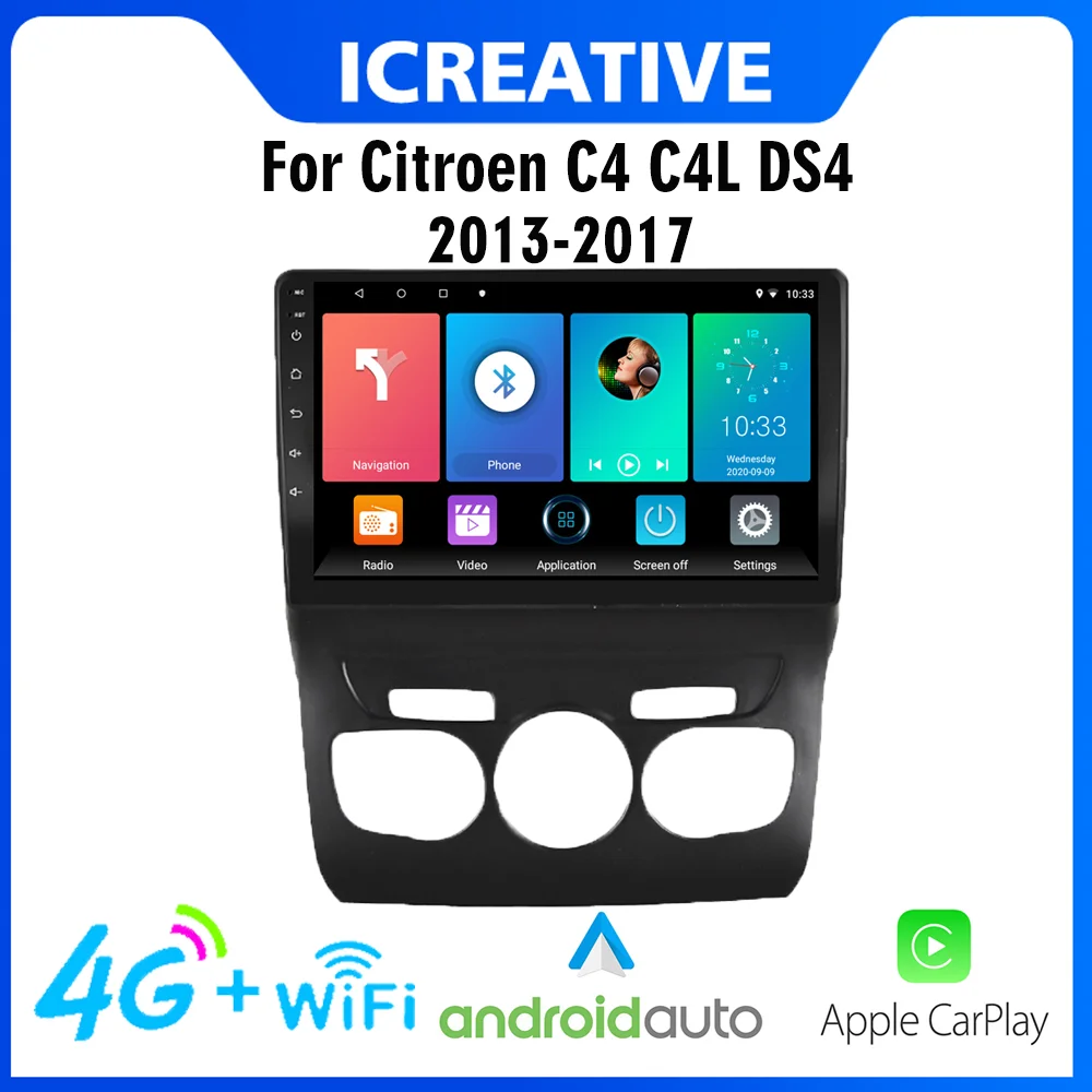 For Citroen C4 C4L DS4 2013-2017 Car Radio 10.1 inch 4G Aarplay Android GPS Navigation System Wifi Bluetooth Head Unit 
For Citroen C4 C4L DS4 2013-2017 Car Radio 10.1 inch 4G Aarplay Android GPS Navigation System Wifi Bluetooth Head Unit