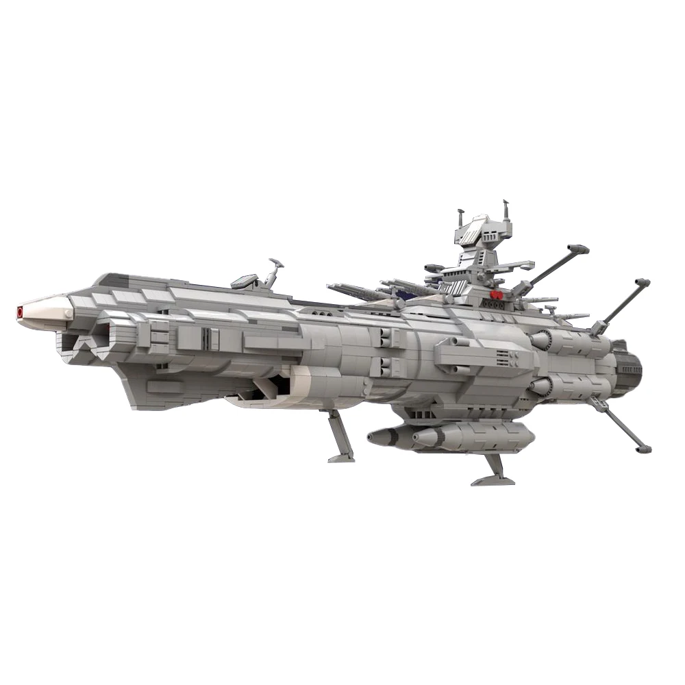 MOC Interstellar Andromeda 2199 Spaceship Building Blocks Kit Space Battleship Wars Ship Model Toys For Children Birthday Gifts
MOC Interstellar Andromeda 2199 Spaceship Building Blocks Kit Space Battleship Wars Ship Model Toys For Children Birthday Gifts