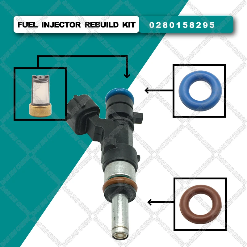 Fuel Injector Service Repair Kit Filters Oring Seals Grommets For TOYOTA DAIHATSU SUBARU 0280158295 23250-B2050
Fuel Injector Service Repair Kit Filters Oring Seals Grommets For TOYOTA DAIHATSU SUBARU 0280158295 23250-B2050