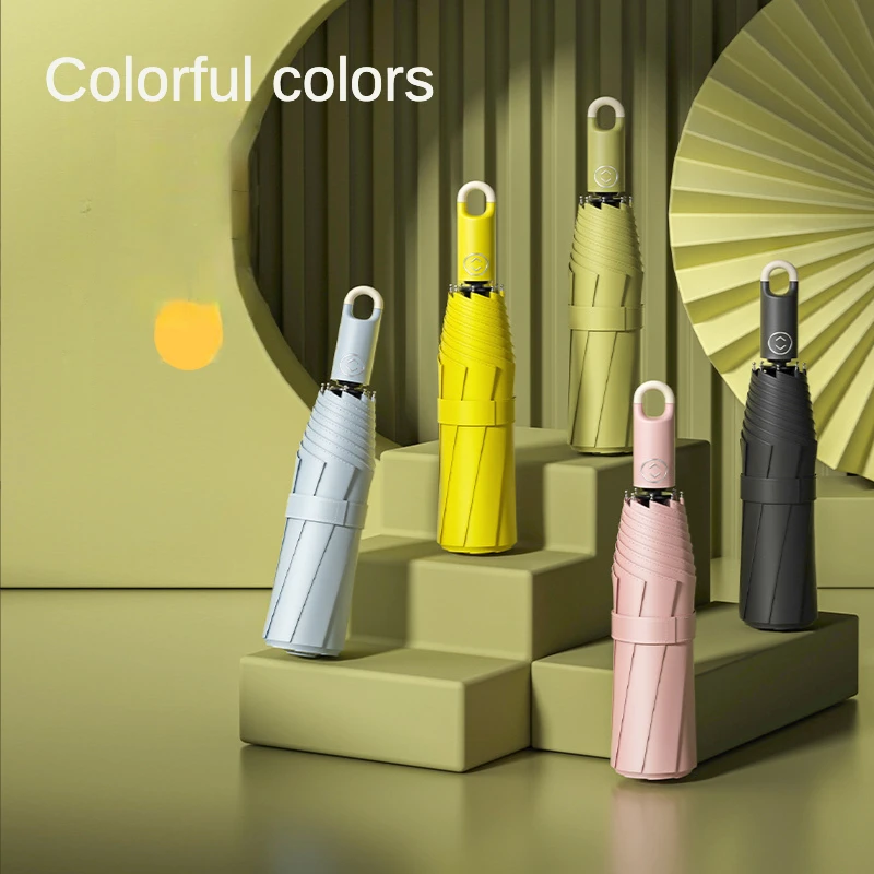 Creative Donut Hook Umbrella for Women Men Automatic 3-fold Vinyl Rain and Shine Folding Sunshade Waterproof Sunproof Umbrellas
Creative Donut Hook Umbrella for Women Men Automatic 3-fold Vinyl Rain and Shine Folding Sunshade Waterproof Sunproof Umbrellas