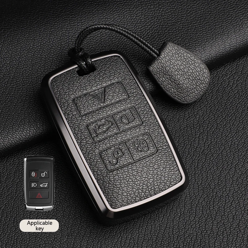 Кожаный чехол для ключей из алюминиевого сплава для Land Rover Range Rover Discovery 5 Sport Land Rover Defender Accessories
Кожаный чехол для ключей из алюминиевого сплава для Land Rover Range Rover Discovery 5 Sport Land Rover Defender Accessories