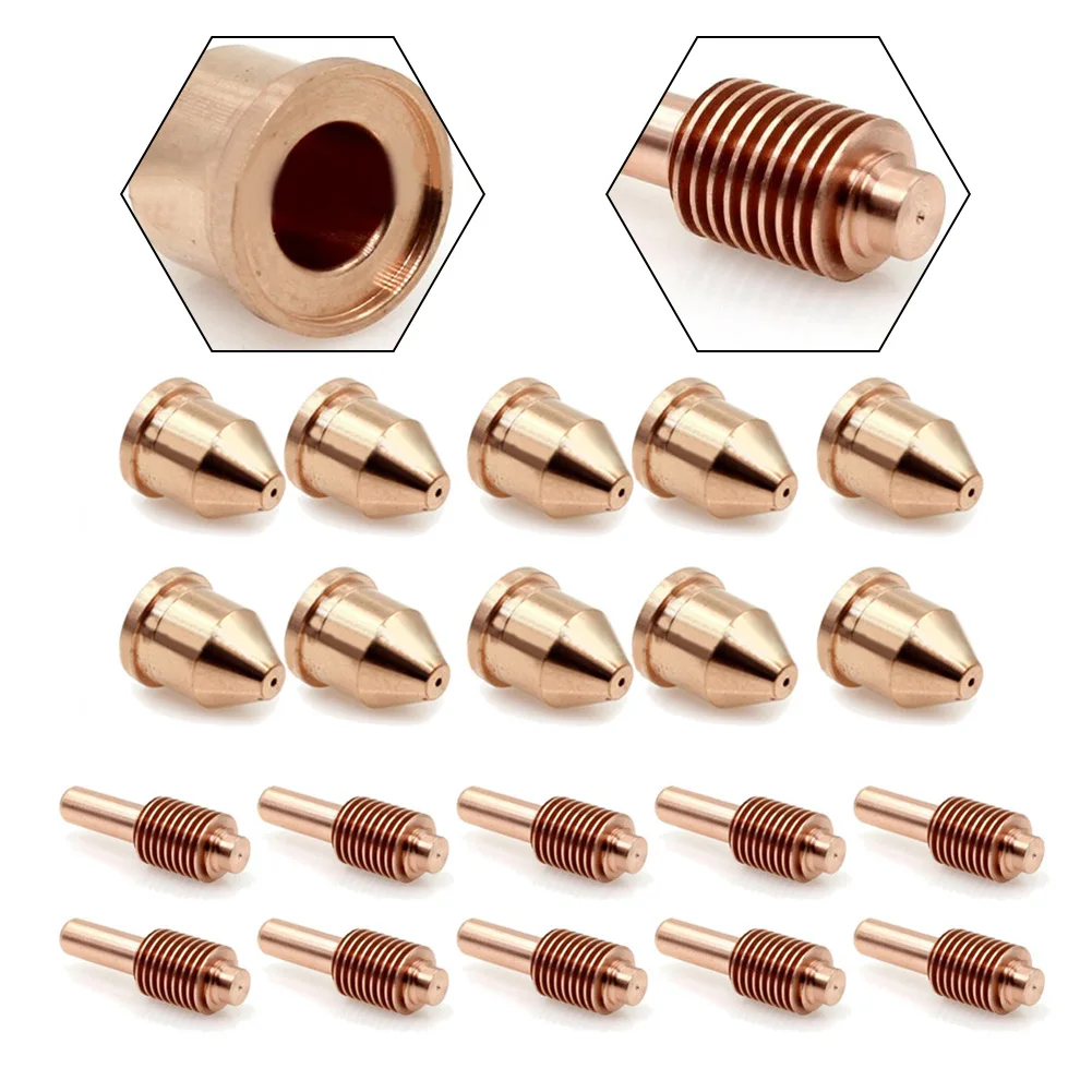 20PCS 120926 220007 Plasma Cutter Torch Electrode Nozzle Tip 60A For Powe Rmax 1000/1250/T60/T60M/T80/T80M Plasma Torches
20PCS 120926 220007 Plasma Cutter Torch Electrode Nozzle Tip 60A For Powe Rmax 1000/1250/T60/T60M/T80/T80M Plasma Torches