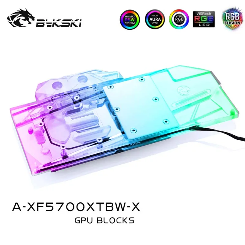 Bykski A-XF5700XTBW-X,Full Cover AMD GPU Block For XFX Radeon RX 5700XT/ XFX RX 5700 XT THICC III ULTRA 8G BOOST,VGA Cooler
Bykski A-XF5700XTBW-X,Full Cover AMD GPU Block For XFX Radeon RX 5700XT/ XFX RX 5700 XT THICC III ULTRA 8G BOOST,VGA Cooler