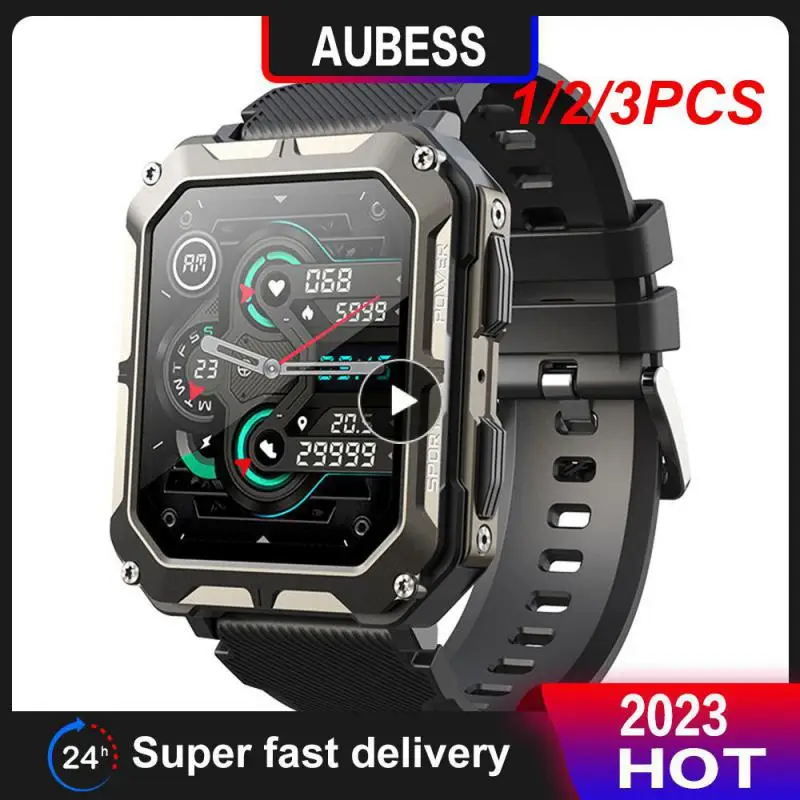 1/2/3PCS Newest Smart Watch C20 1.83 Inch Men Music BT Call Outdoor Sports Fitness Tracker Heart Rate Blood Pressure
1/2/3PCS Newest Smart Watch C20 1.83 Inch Men Music BT Call Outdoor Sports Fitness Tracker Heart Rate Blood Pressure