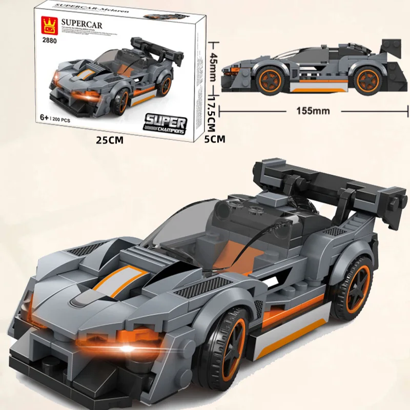 Детские строительные блоки, игрушки, роскошные спортивные модели автомобилей, строительные блоки, игрушки для мальчиков, гоночный автомоби... 
Детские строительные блоки, игрушки, роскошные спортивные модели автомобилей, строительные блоки, игрушки для мальчиков, гоночный автомоби...