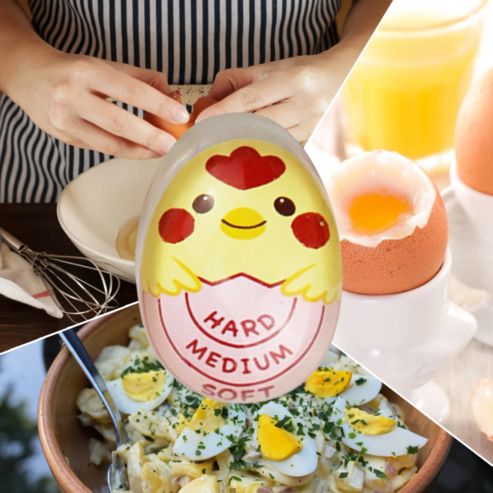 Color Changing Boiled Eggs Timer Kitchen Cooking Yummy Alarm Egg Boiled Tools Eco-Friendly Resin Timer for Kitchen
Color Changing Boiled Eggs Timer Kitchen Cooking Yummy Alarm Egg Boiled Tools Eco-Friendly Resin Timer for Kitchen