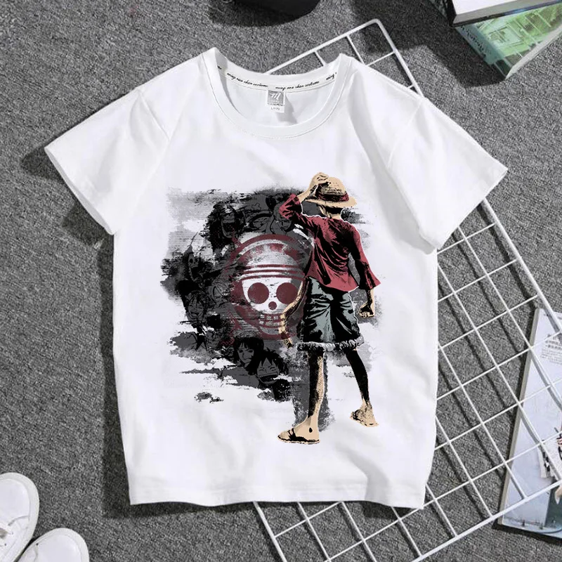 ONE PIECE Luffy Fun Personality Printing Boys and Girls Short-sleeved Fashion T-shirt Comfortable Casual T-shirt
ONE PIECE Luffy Fun Personality Printing Boys and Girls Short-sleeved Fashion T-shirt Comfortable Casual T-shirt