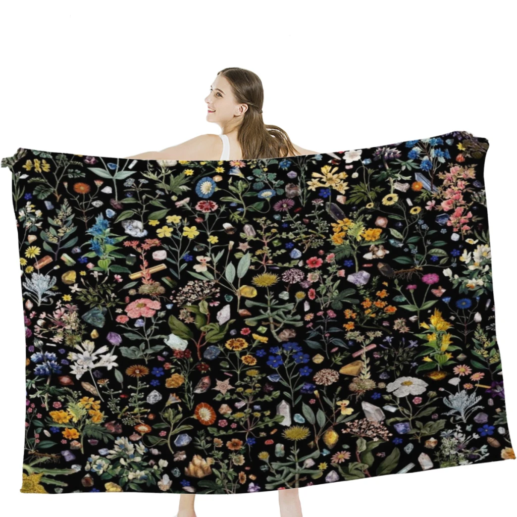 Healing Throw Blanket Soft Warm Bedspread Cold Cinema or Airplane Travel Decoration
Healing Throw Blanket Soft Warm Bedspread Cold Cinema or Airplane Travel Decoration
