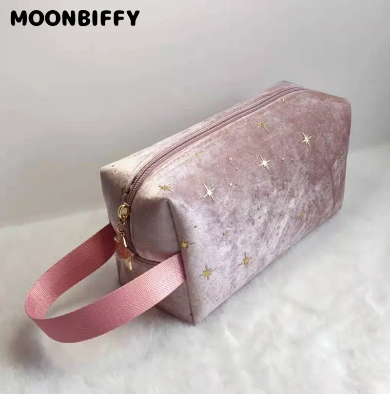 Female Handbag Star Solid Color Velvet Small Portable Storage Bag Large Capacity Velvet Cloth Travel Cosmetic Bag Сумка Женская
Female Handbag Star Solid Color Velvet Small Portable Storage Bag Large Capacity Velvet Cloth Travel Cosmetic Bag Сумка Женская