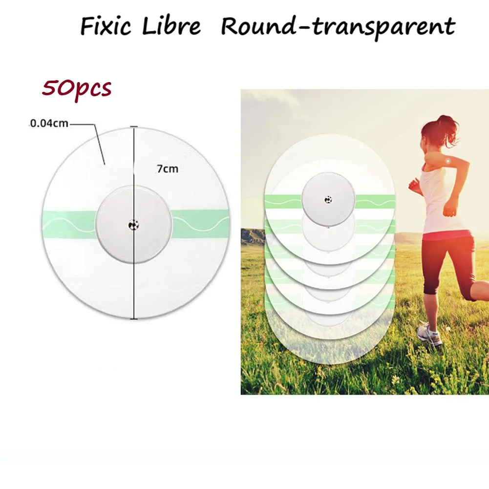 50 PCS Fixic Freestyle Libre Patch Kit Waterproof Freestyle Libre Adhesive Patch Portable Sensor Round Non-toxic Patch
50 PCS Fixic Freestyle Libre Patch Kit Waterproof Freestyle Libre Adhesive Patch Portable Sensor Round Non-toxic Patch