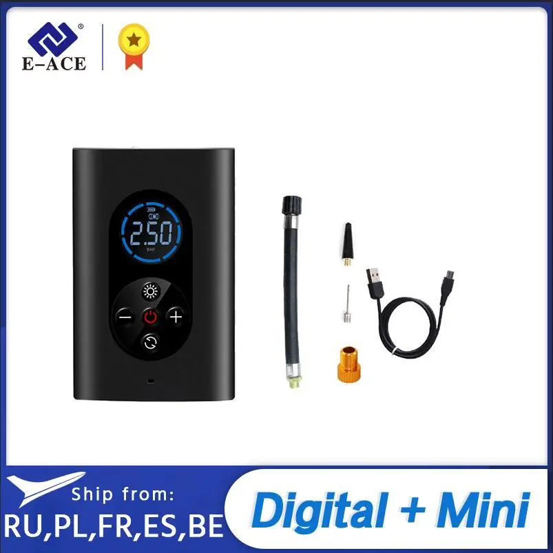 ACCEO M09S Portable Car Air Compressor Electric Wireless Tire Inflator Air Pump Rechargeable Digital For Car Motorcycle Bicycle
ACCEO M09S Portable Car Air Compressor Electric Wireless Tire Inflator Air Pump Rechargeable Digital For Car Motorcycle Bicycle