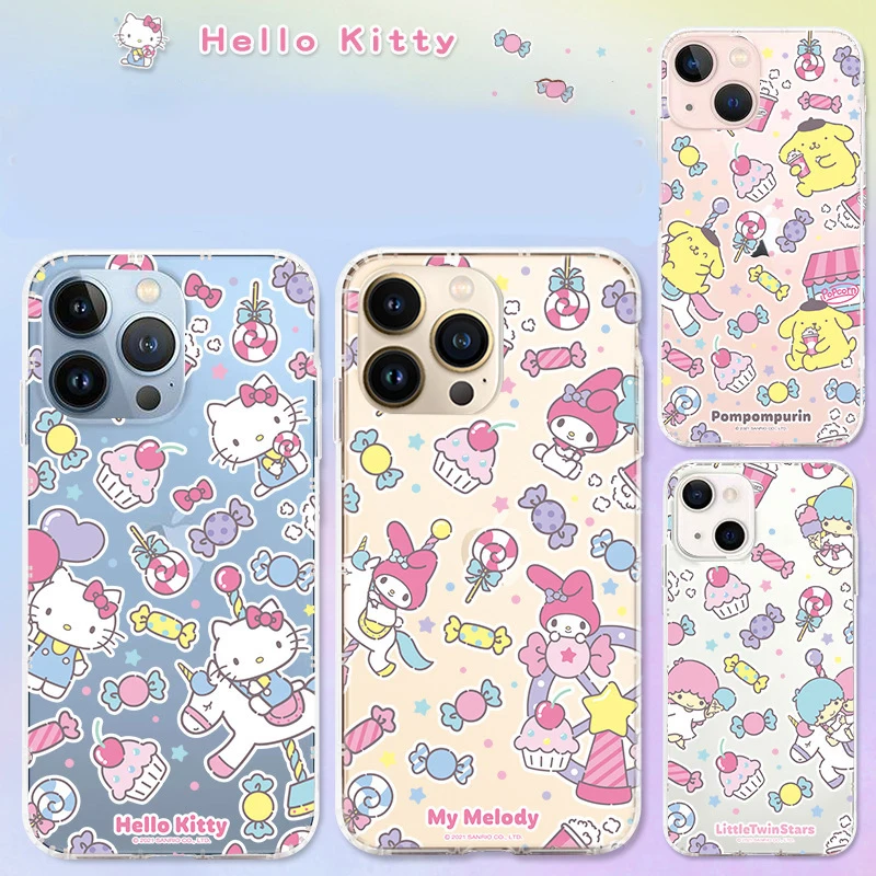 Sanrio Kawaii Hello Kitty Onpompurin Cinnamorol Mymelody чехол для телефона прозрачный мягкий клейкий милый чехол для телефона чехол для Apple Phone
Sanrio Kawaii Hello Kitty Onpompurin Cinnamorol Mymelody чехол для телефона прозрачный мягкий клейкий милый чехол для телефона чехол для Apple Phone