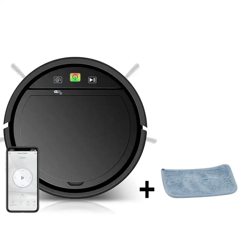 Smart Sweeper Household 3 In 1 Cleaning Vacuum Cleaner APP Remote Control 2500PA Super Suction 2500mAh Sweeping Robot home appli
Smart Sweeper Household 3 In 1 Cleaning Vacuum Cleaner APP Remote Control 2500PA Super Suction 2500mAh Sweeping Robot home appli