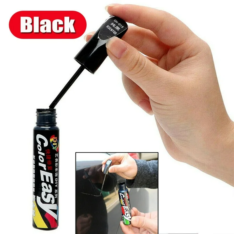 12ml Black Car Paint Repair Pen Scratch Remover Maintenance Clear Coat Applicator Fix Tool Car-styling Pens
12ml Black Car Paint Repair Pen Scratch Remover Maintenance Clear Coat Applicator Fix Tool Car-styling Pens