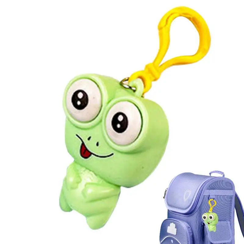 Eye-popping Cartoon Frog Keychain Pendant Silicone Funny Decompression Healing System Pendant Creative Frog Gift for Kids Adults
Eye-popping Cartoon Frog Keychain Pendant Silicone Funny Decompression Healing System Pendant Creative Frog Gift for Kids Adults
