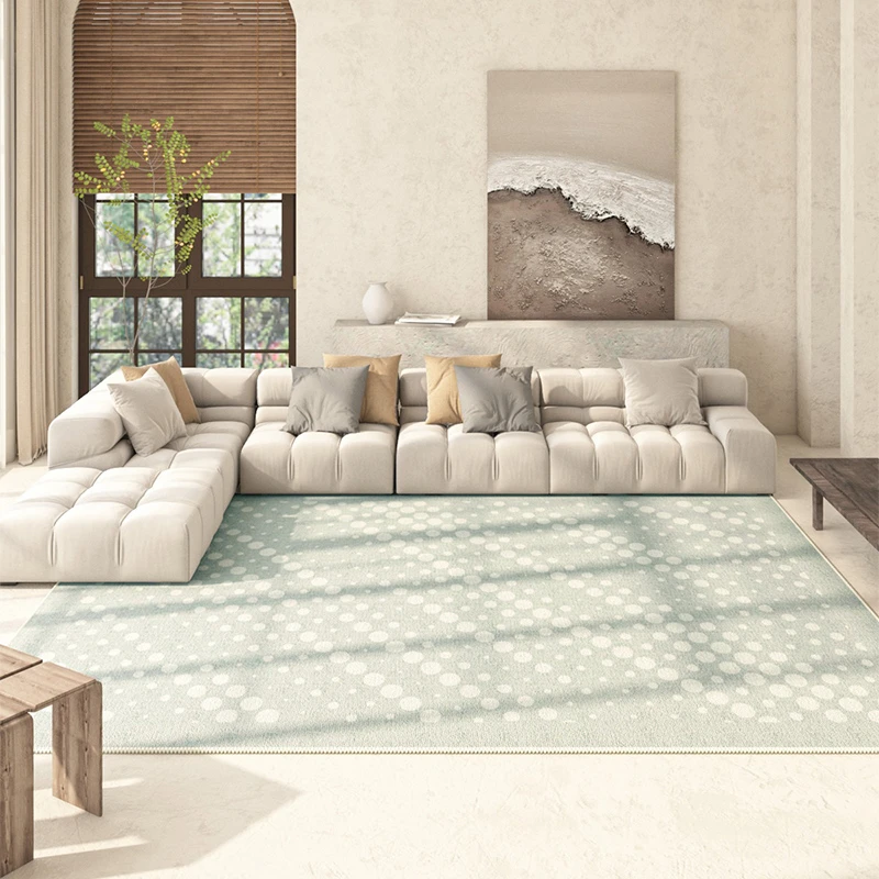 

Wabi-sabi Style Living Room Carpets Modern Simplicity Sofas Coffee Tables Rugs Light Luxury Decoration Large Area Bedroom Carpet