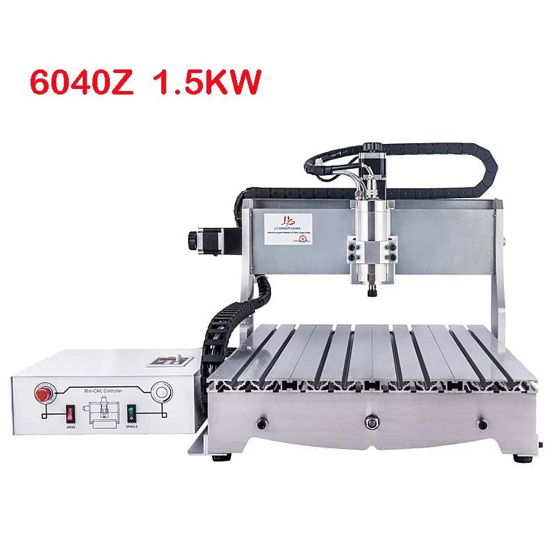LY 6040Z 1.5KW CNC Engraving Machine Mini CNC Router Engraver Upgrade 1.5KW Wood Carving Milling Machine
LY 6040Z 1.5KW CNC Engraving Machine Mini CNC Router Engraver Upgrade 1.5KW Wood Carving Milling Machine