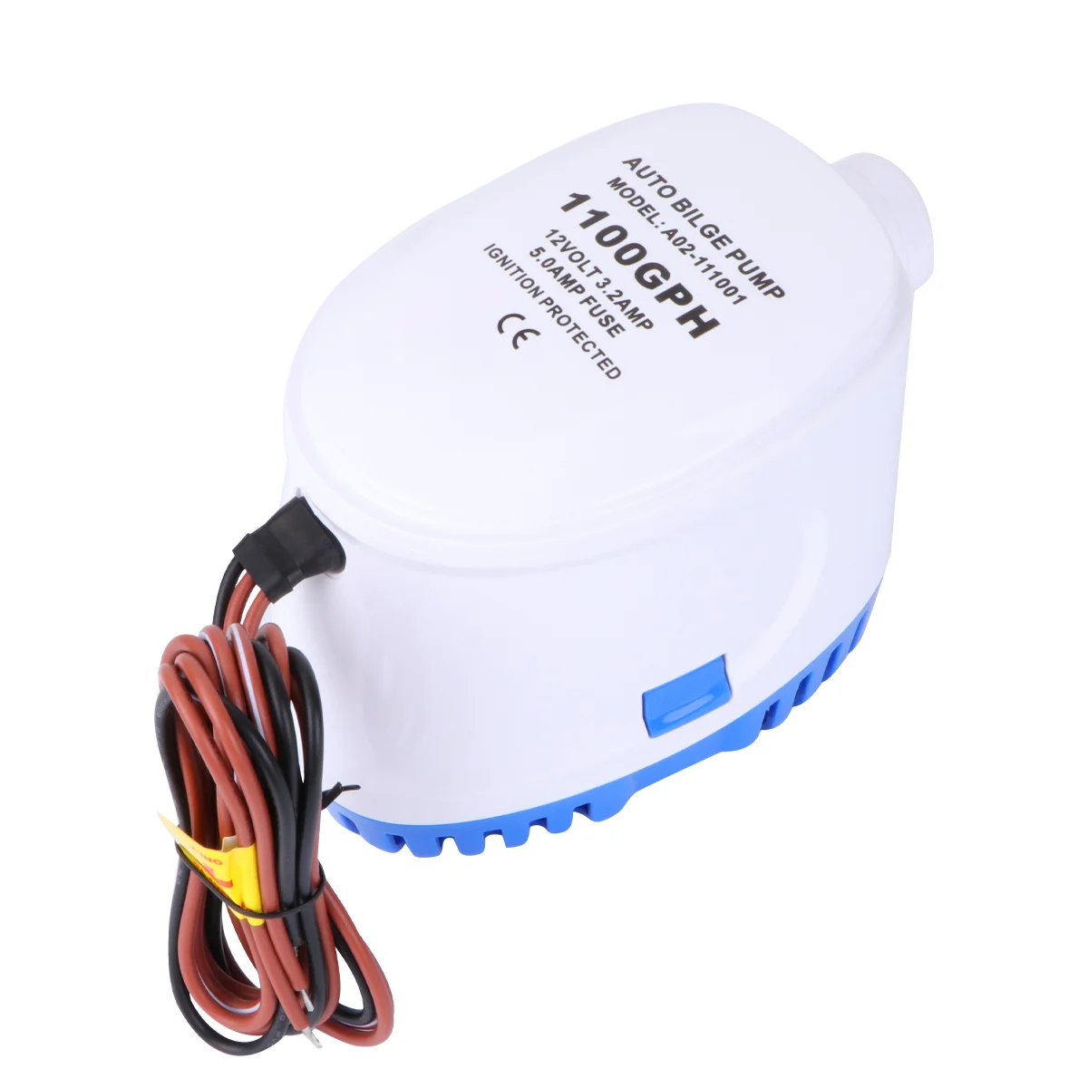 Auto Bilge Pump 1100GPH DC 12V Automatic Submersible Bilge For Boat Marine Sea Yacht Auto Water Pump Float
Auto Bilge Pump 1100GPH DC 12V Automatic Submersible Bilge For Boat Marine Sea Yacht Auto Water Pump Float