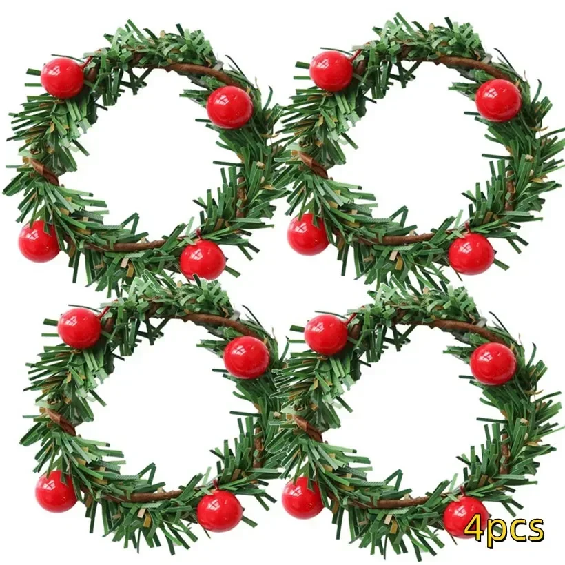 Рождественские кольца для салфеток из ПВХ 2/4/8 шт
Рождественские кольца для салфеток из ПВХ 2/4/8 шт