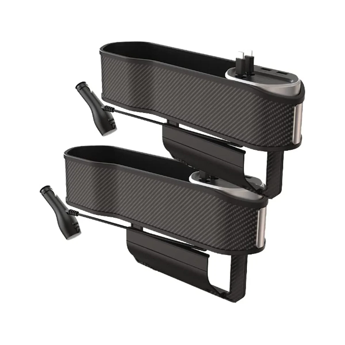 Car Seats Space Filler Organizer with Cup Holder,Front Car Seats Organizer with 2 USB Ports,Console Side Pocket (2 Pack)
Car Seats Space Filler Organizer with Cup Holder,Front Car Seats Organizer with 2 USB Ports,Console Side Pocket (2 Pack)