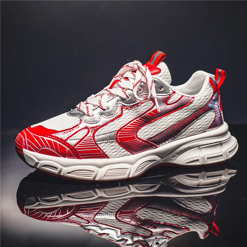 2023 Summer and Autumn Men's Casual Running Shoes Thick Bottom Mesh Breathable Student Pops Shoes Work Sneakers
2023 Summer and Autumn Men's Casual Running Shoes Thick Bottom Mesh Breathable Student Pops Shoes Work Sneakers