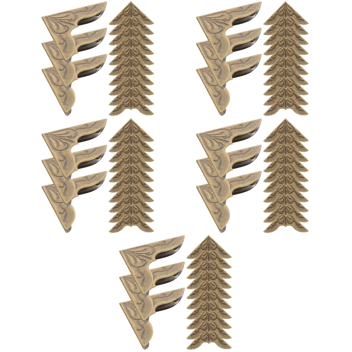 150 шт., защитные уголки для книг 
150 шт., защитные уголки для книг