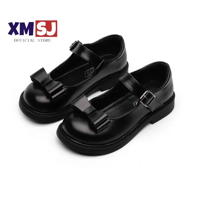 Girls Leather Shoes British Style Fashion Bow-knot Kids Oxfords Children Formal Leather Shoes for Wedding Performance Black Soft
Girls Leather Shoes British Style Fashion Bow-knot Kids Oxfords Children Formal Leather Shoes for Wedding Performance Black Soft