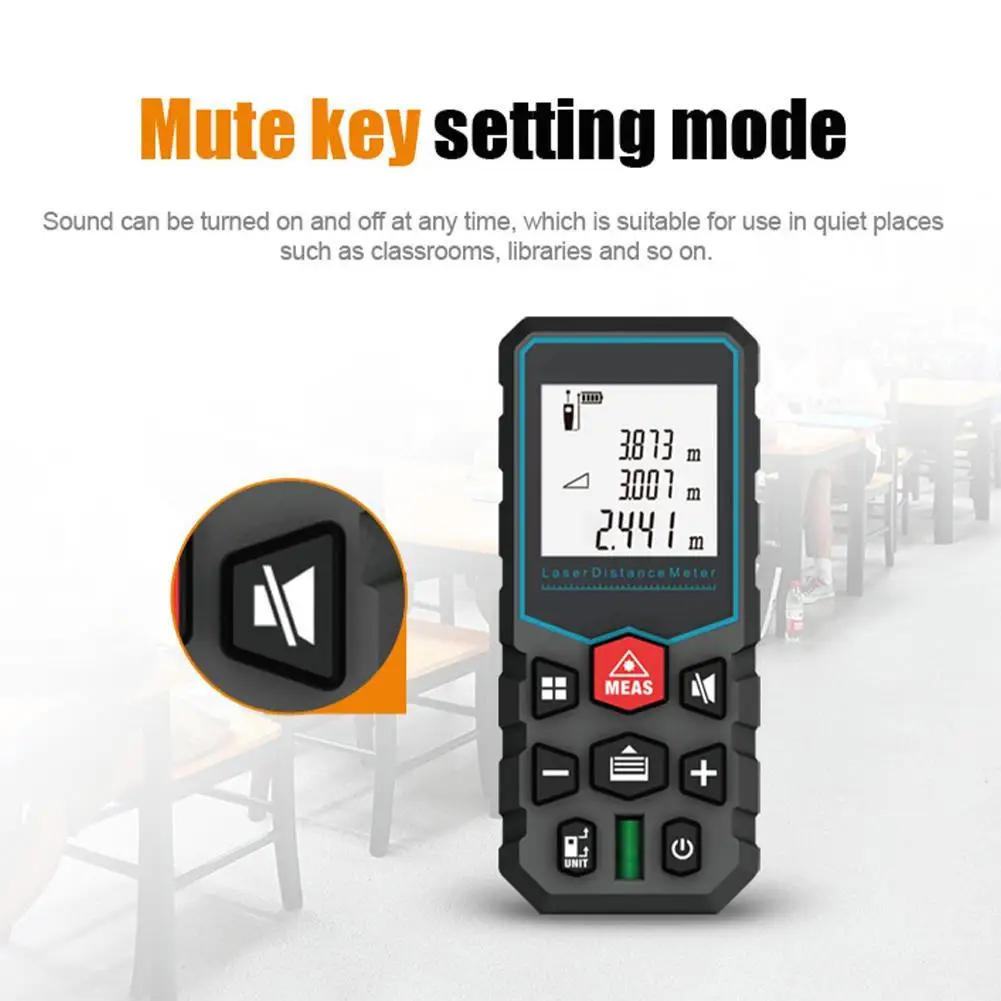 MINI Meters Laser Distance Meter X5 X6 Rangefinder Finder Handheld Measure Accurate Angle Measuring For Construction
MINI Meters Laser Distance Meter X5 X6 Rangefinder Finder Handheld Measure Accurate Angle Measuring For Construction