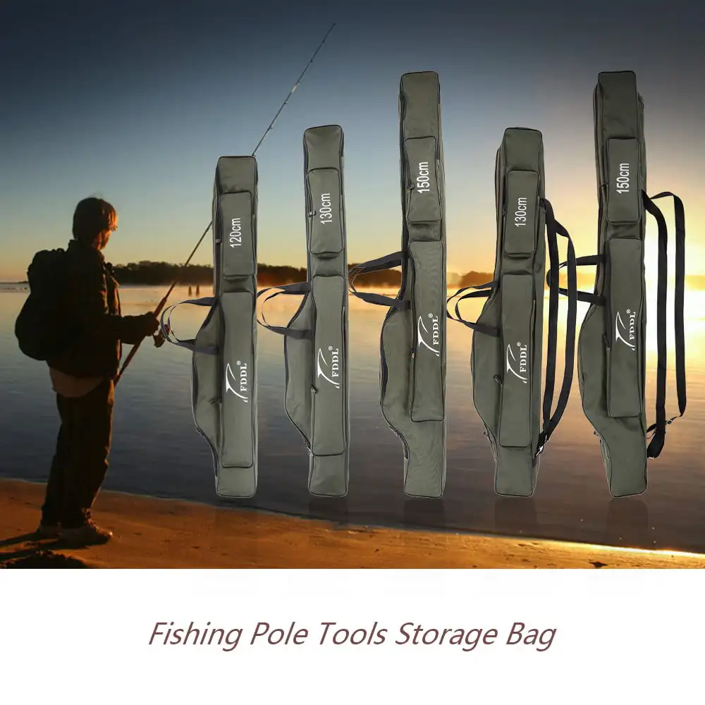 Two/Three 4Ft/4.2Ft/5Ft layers Portable Fishing Bag Folding Fishing Rod Carrier Canvas Fishing Pole Tools Storage Bag Case Fishi
Two/Three 4Ft/4.2Ft/5Ft layers Portable Fishing Bag Folding Fishing Rod Carrier Canvas Fishing Pole Tools Storage Bag Case Fishi