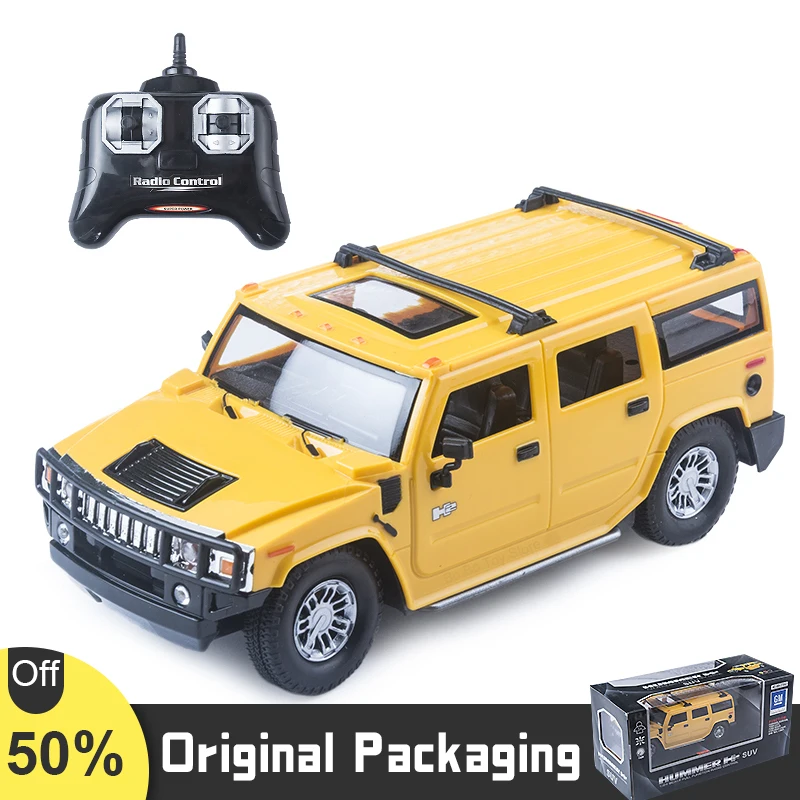 1:24 Hummer H2 Channels RC Car with Led Light 2.4G Radio Remote Control High-speed Drift Off-Road Car Children Toys Gifts Wltoys
1:24 Hummer H2 Channels RC Car with Led Light 2.4G Radio Remote Control High-speed Drift Off-Road Car Children Toys Gifts Wltoys