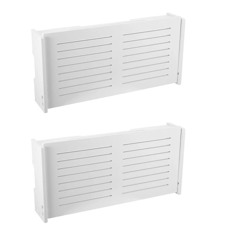 2X Wifi Router Storage Box Wall Mounted Wireless Panel Shelf Plug Board Bracket Cable Organizer Home Decor
2X Wifi Router Storage Box Wall Mounted Wireless Panel Shelf Plug Board Bracket Cable Organizer Home Decor